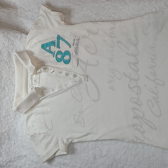 Original Aéropostale Polo Shirt A87 Athletics - Picture 1 of 7